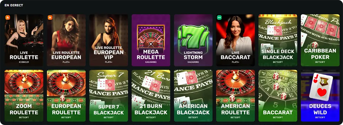 FoxSlots casino En direct